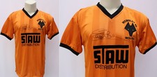 1988 Wolves Sherpa Van Trophy Final Shirt v Burnley Signed by Steve Bull + COA