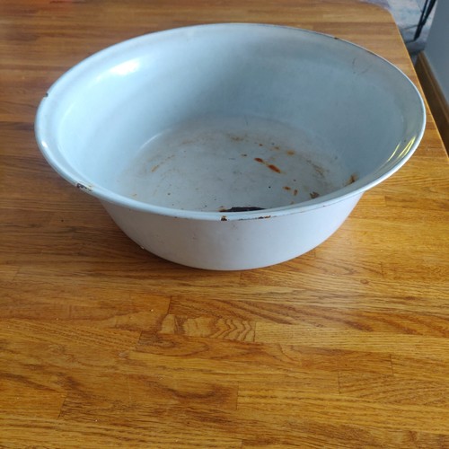 Vintage 1950s large - , enamel