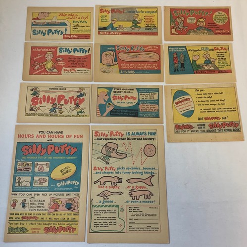 Lot silly putty cartoon - lot, 11