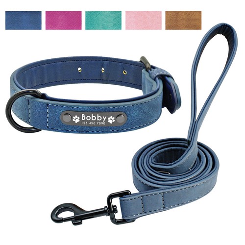 Personalised dog collar - collar, lead