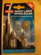 Eveready Night Light Bulbs (Pack Of 2) - 7W - E14 - SES