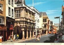 uk45639 old guildhall exeter devon uk  double decker bus
