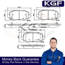 KGF Rear Brake Pads Set Fits