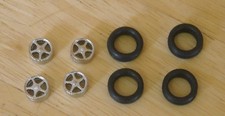 1/43rd scale 5 spoke alloy +