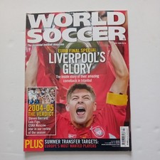 World soccer magazine july - soccer,
