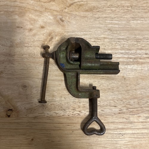 Vintage small table vice - vintage,