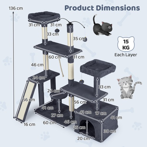 Multi level kitten play - multi-level,