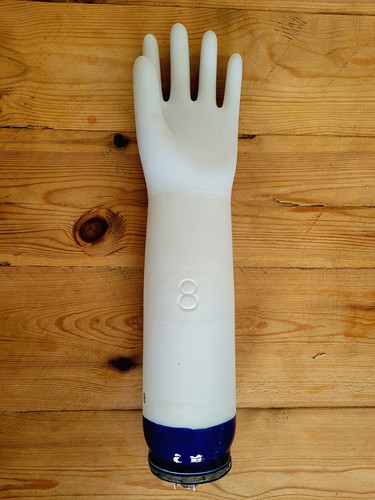 Vintage glove mould left - vintage,