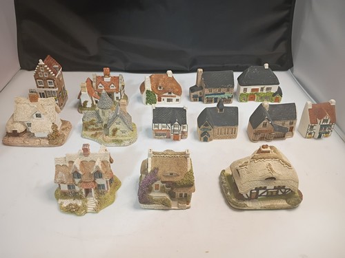 Miniature cottage village lot - village,