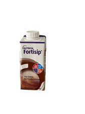 Fortisip chocolate nutritional drink gluten/lactose free