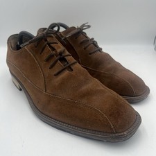 Gabor Patrick Business UK 10 EU 44.5 Men’s Suede Formal Shoes Brown Laced (3)