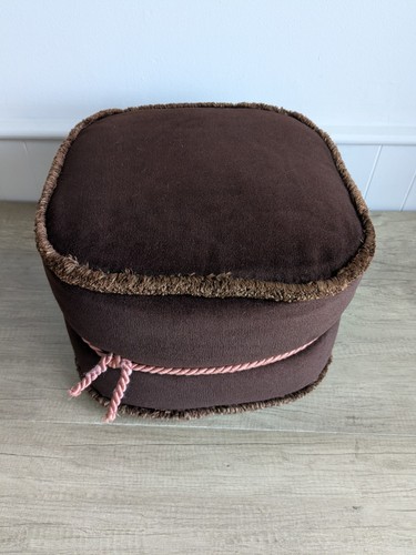 Vintage brown frill - vintage,