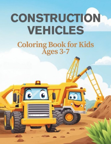 Construction vehicles coloring - construction,