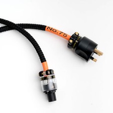 MCRU NO.75 | MAINS POWER LEAD | 0.7 METRE | FURUTECH PLUGS