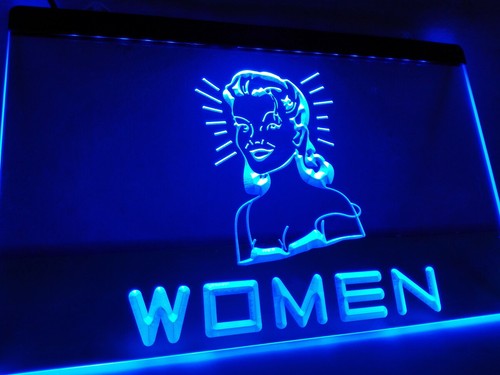 Women toilet vintage display - women,