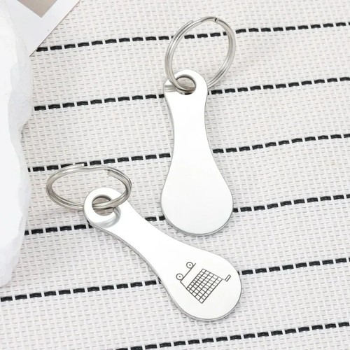 2pcs metal shopping - 1/2pcs,