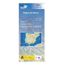 Spain map 1055-I/III