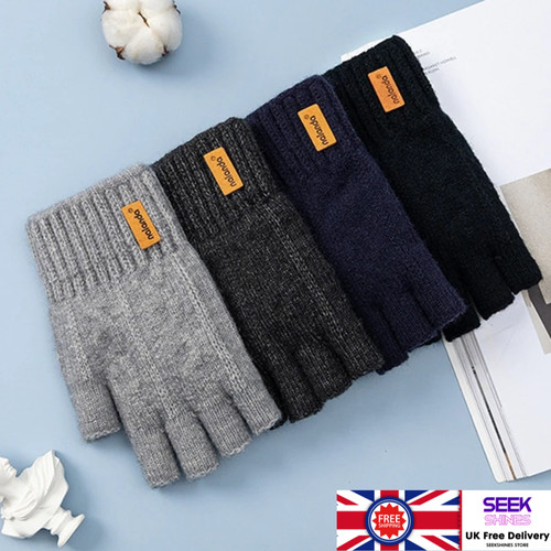 Thermal fingerless gloves - fingerless,