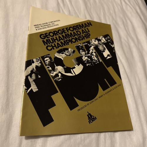 Boxing programme 1974 - 1974, muhammad