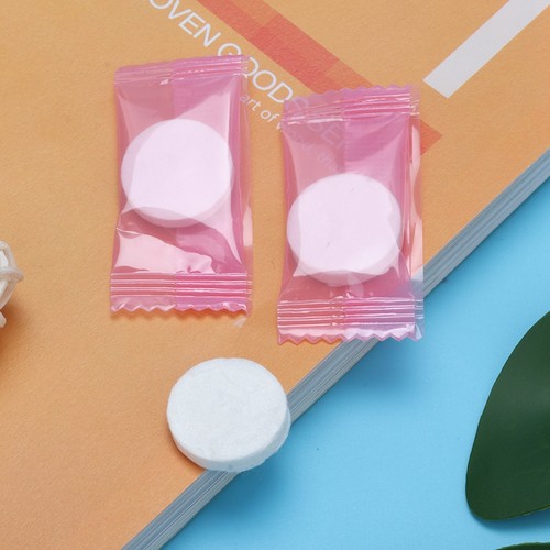 50pcs compressed silk face - silk,