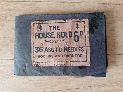 Vintage bodkin and darner - and,