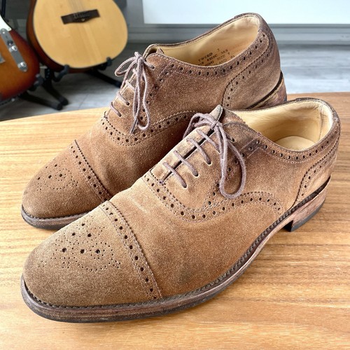 Loake tweed brown suede semi - loake, 2