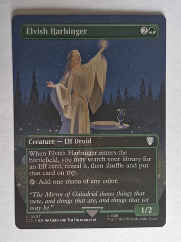 Borderless elvish harbinger - borderless,