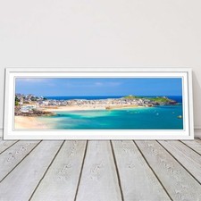 st Ives harbour panoramic