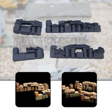 4Pcs 1:72 Diorama Models Scene