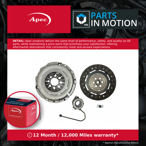 Clutch kit 240mm acl1179 apec - acl1179,