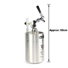5L Mini Keg Faucet Pressurized