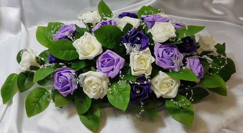 Wedding table arrangement - wedding,