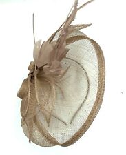 Large Headband Aliceband Hat Fascinator Weddings Ladies Day Race Royal Ascot 