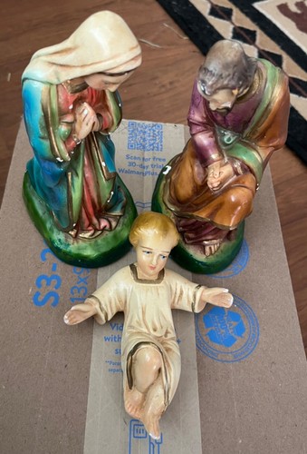 Vintage nativity figures the - vintage,