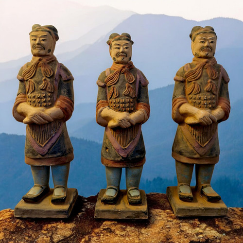 Terracotta warriors set - warriors, 3