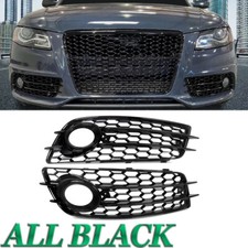 All Black Front Bumper Fog