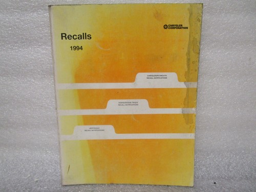 1994 recalls - 1994,