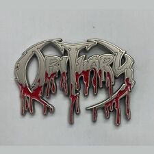 OBITUARY Enamel Pin