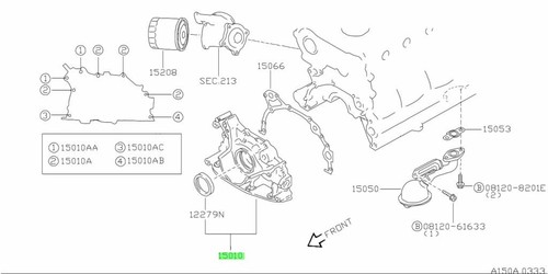 Oil pump assembly for - pump,
