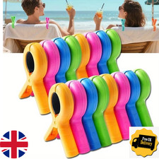 4 Pcs Beach Towel Clips for