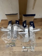 2 sets Hoppe Dubayy AR500 door Handles. Victorian Straight Lever Bath. Chrome 