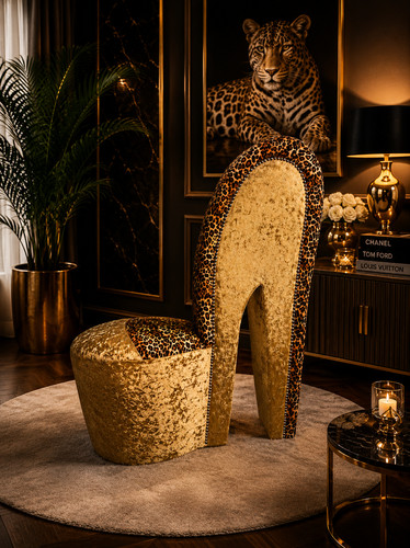 Golden luxe gold crush velvet - gold,