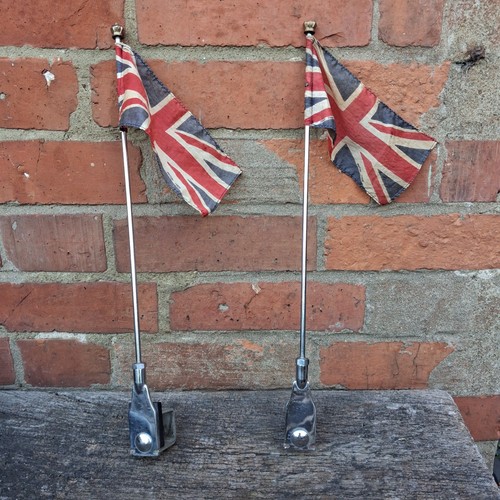 Vintage pair car mounted - car,