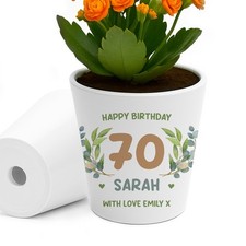 Personalised Happy 70th