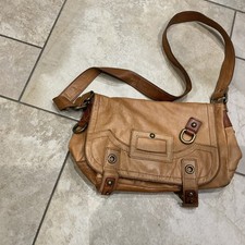 Nicoli Mustard Genuine Leather Bag 