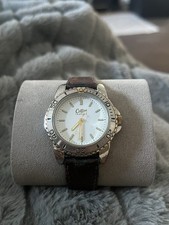 Cotton Traders Silver Tone Quartz Watch Brand New Battery Fitted