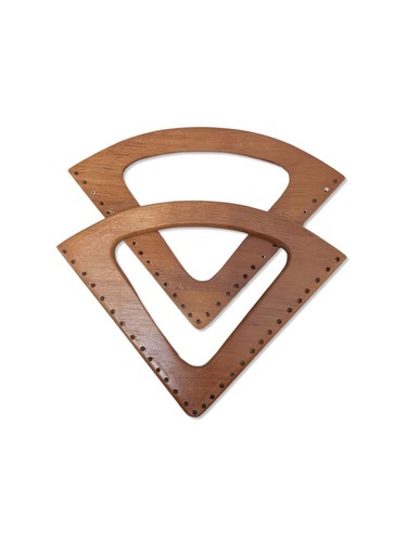 Wooden bag making handles - wooden,