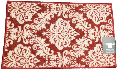 Printed accent kitchen - kitchen, rug