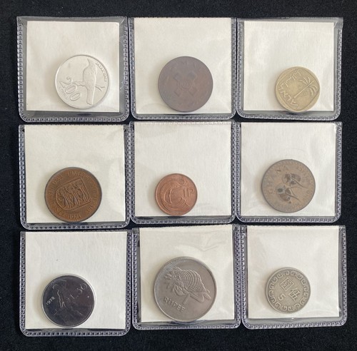 Various world coins - various, (9)