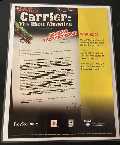 Carrier the next - the, mutation